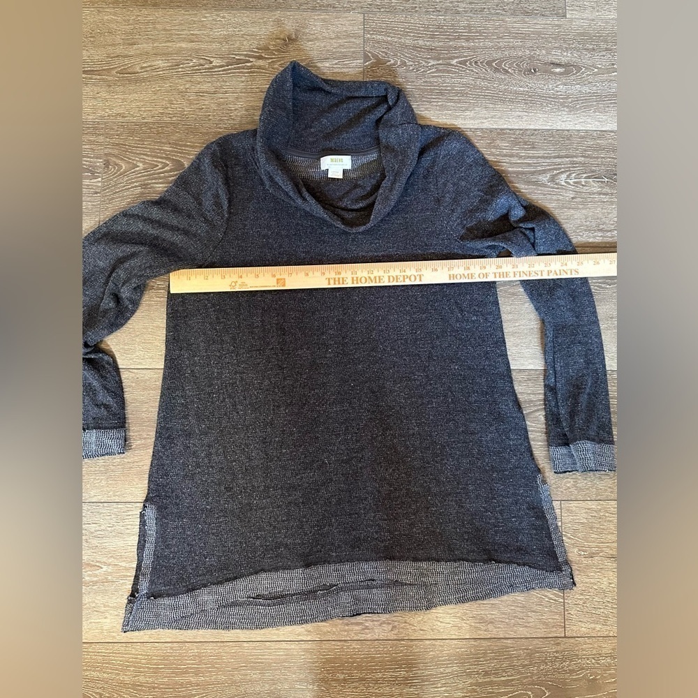Anthropologie Maeve Risa Hacci Cowl Neck Tunic Pullover - Picture 7 of 11